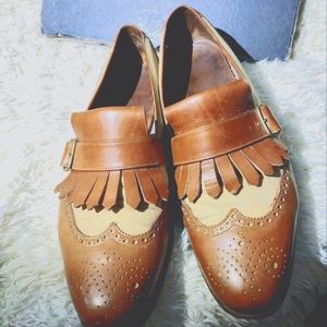 Polo Ralph Lauren Fringe Two Tone Oxfords (Men's Size 11D)